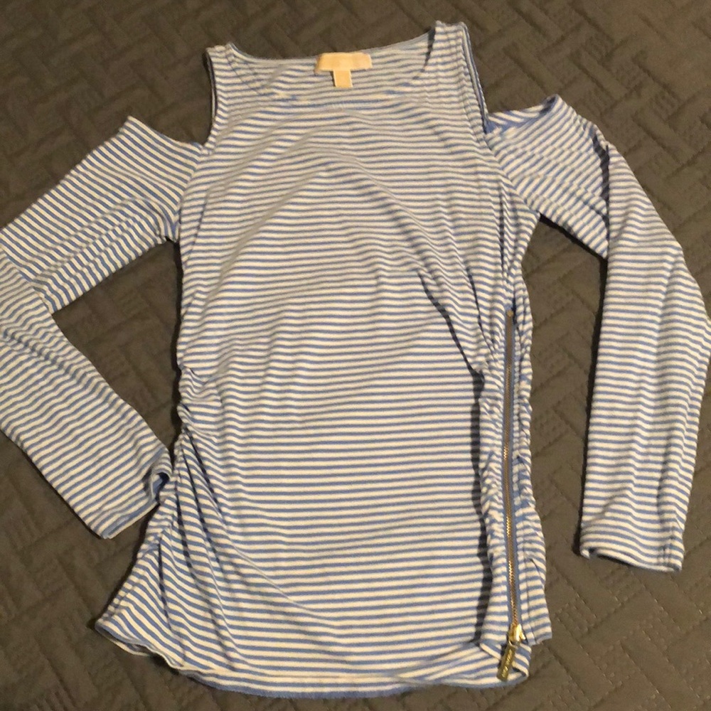 Michael Kors cold shoulder top